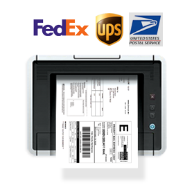 Print Shipping Labels & Packing Slip, Scan Barcodes and Ship out by Using Shipping Carriers Automatic Tracking Number to your Website and Marketplaces Once Your Shipment is Completed 